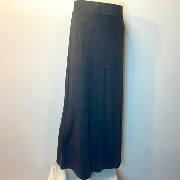 Isabella Rodriguez Women's Charcoal Maxi Skirt - Size Medium - NWT - Picture 1 of 4